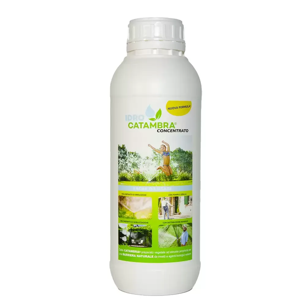 Envase de Idrocatambra de 1 litro, líquido natural antimosquitos