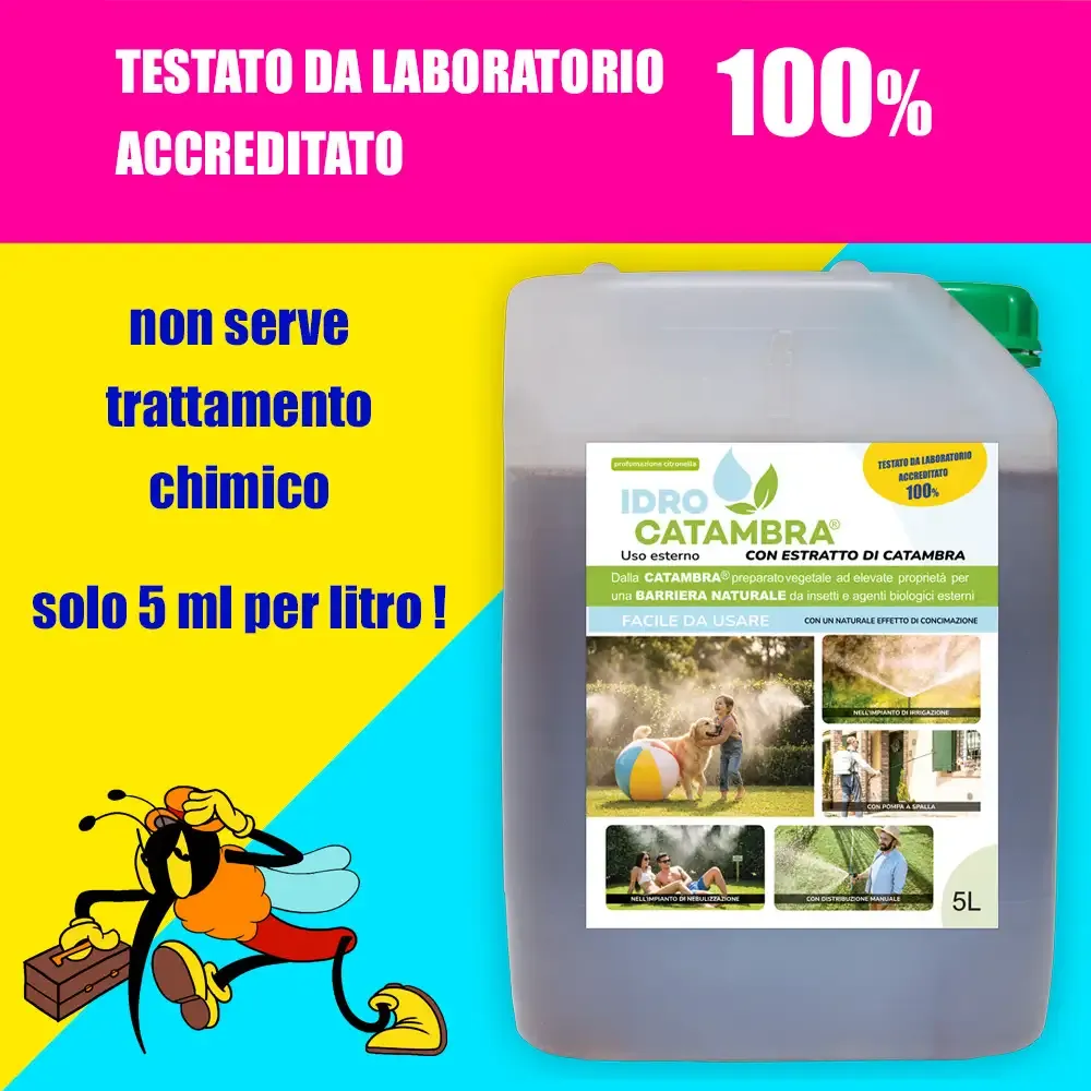 repellente insetti e zanzare idrocatambra